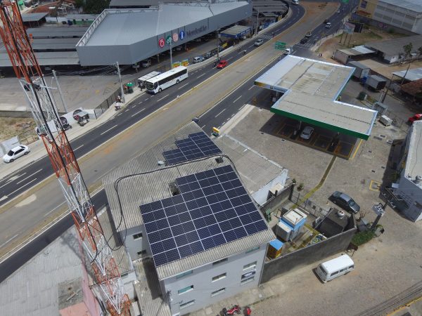 Sistema fotovoltaico para Posto BR